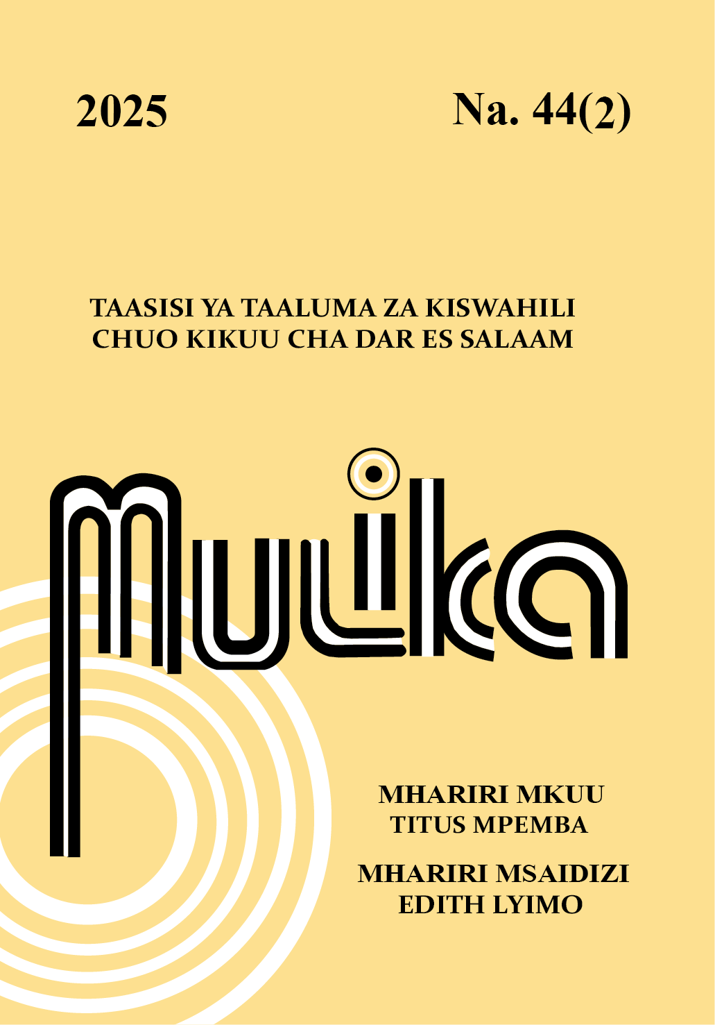					View Vol. 44 No. 2 (2025): MULIKA
				